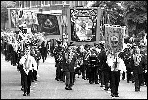 Orange marches: sectarian provocations
